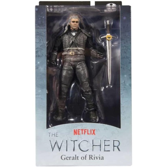 McFarlane - Witcher Netflix 7" Wave 1 - Geralt of Rivia - Picture 1 of 2